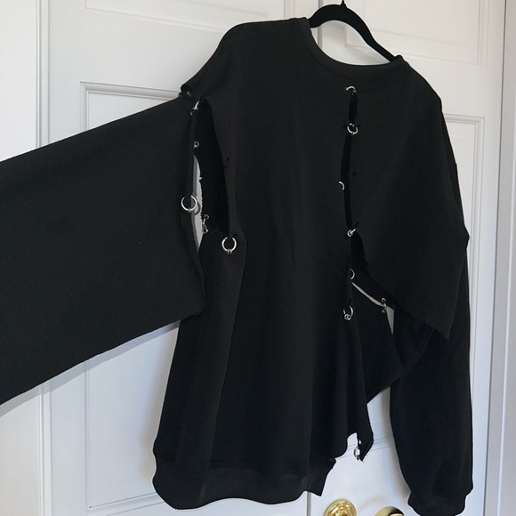 Danielle Guizio Conserve the Future Black Sweatshirt - Picture 10 of 12